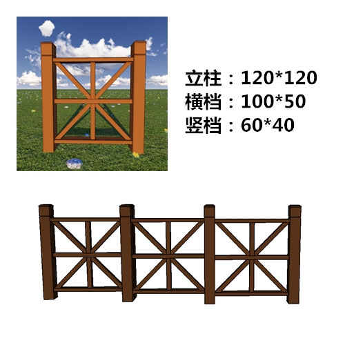 浙江木塑围栏安装