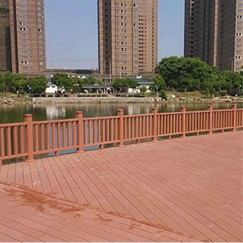 浙江广场塑木地板工程案例